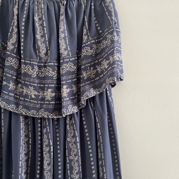 Super Soft Boho Strapless Jumpsuit Romper Tube Top Sz XS - Picture 4 of 7